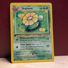 FIRST EDITION Skiploom 49/111 Neo Genesis Regular - Uncommon Vintage Pokemon TCG