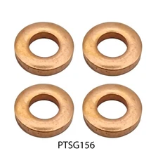 For Vauxhall Vivaro A (X83) Diesel Fuel Injector Copper Base Washers / Seals x 4