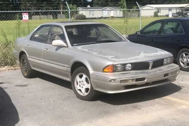 Left Rear Door Glass OEM 1992 1993 1994 1995 1996 Mitsubishi Diamante - Image 4 of 4