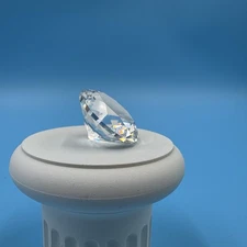 SWAROVSKI Diamond-Shaped Mini CHATON, SCS 1990, 30mm Dia., Swan, No Box Mint