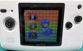 WHITE Neo Geo Pocket Color Full Size IPS New Shell Touch Controls