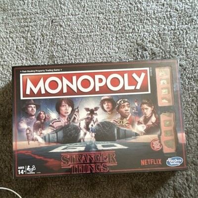 Hasbro Gaming Monopoly: Stranger Things Netflix Board Game, Show Tokens, 14+