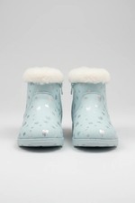Toddler Girls' Emani Zipper Slip-On Winter Boots Blue- Cat Jack - CHOOSE SIZE