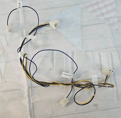 Global VR NASCAR Racing Arcade Game Start Leader Lamp DD Outputs Wire Harness bg