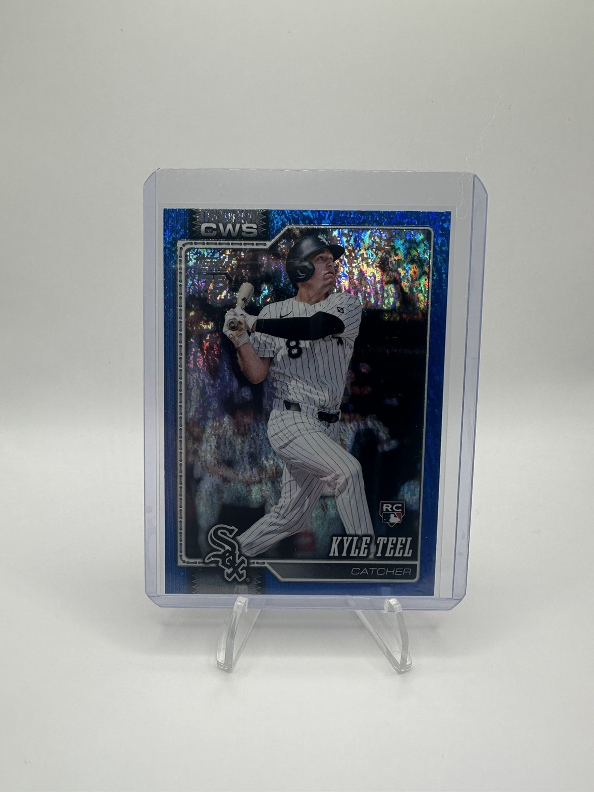 2026 Topps Series 1 Baseball Kyle Teel Blue Holo Foil Parallel /150 #201 Rookie