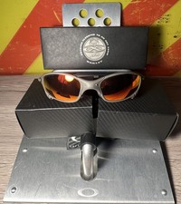Oakley Juliet J154754 X-Metal Ruby Iridium Sunglasses.W/Box  Coin.Vintage.