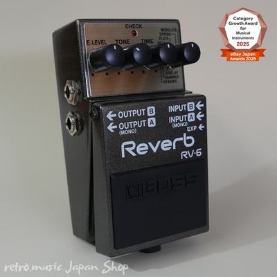 BOSS RV-6 本体のみ Amazon.com: BOSS RV-6 Reverb Guitar Pedal (RV-6) : Musical Instruments