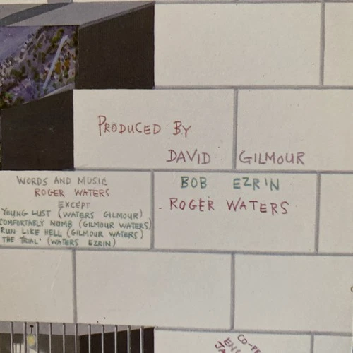 PINK FLOYD - The WALL - 1st PRESS 2 x VINYL LP - NO MASON / WRIGHT on sleeve