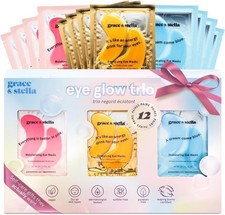 grace & stella Under Eye Patches Eye Masks for Puffy Eyes and Dark Circles