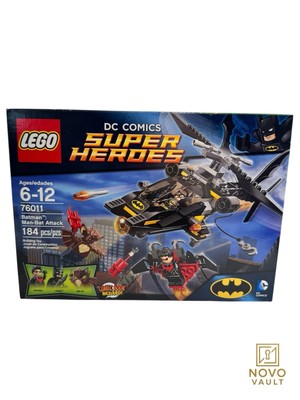 LEGO DC COMICS SUPER HEROES *BATMAN: MAN-BAT ATTACK SET 76011 *NEW SEALED BOX*