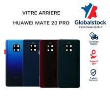 VITRE ARRIERE (CACHE BATTERIE) HUAWEI MATE 20 PRO AVEC LENTILLE+ADHESIF
