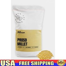 Premium Proso Millet Bird Seed 25lb NonGMO Wildlife Feed Ground Feeder Nutrition