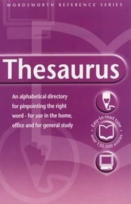 The Wordsworth Thesaurus (Wordsworth Reference), Wordsworth, Used; Good Book