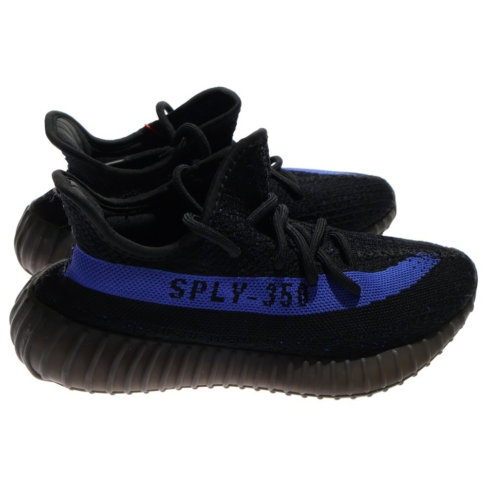 Women 6.5US Adidas Yeezy Boost 350V2 Dazzling Blue Low Cut Sneakers Black/Blue U thumbnail 3