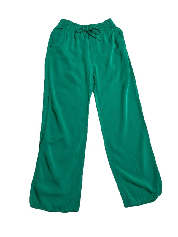 Zara Women's Green Elastic Tie Waist Size Small