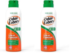 Odor-Eaters Foot Spray Powder 4 Oz Packaging May 4 Ounce Pack of 2 , Clear