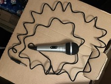 Dynamic Wired Microphone with 1/4 Inch Jack and On/Off Switch