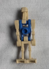 Lego Battle Droid Pilot Minifigure Blue Tan Insignia Star Wars 75086 7929 sw0300