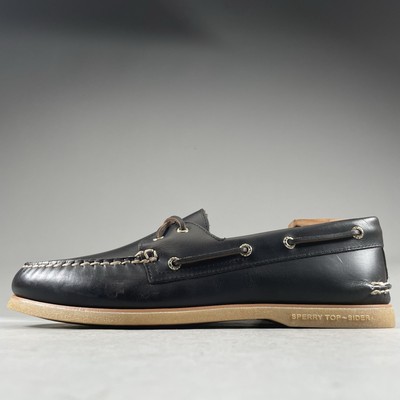 Sperry Top Sider Gold Cup Men s 13 Dark Brown Leather 2 Eye Boat Shoe Casual NEW