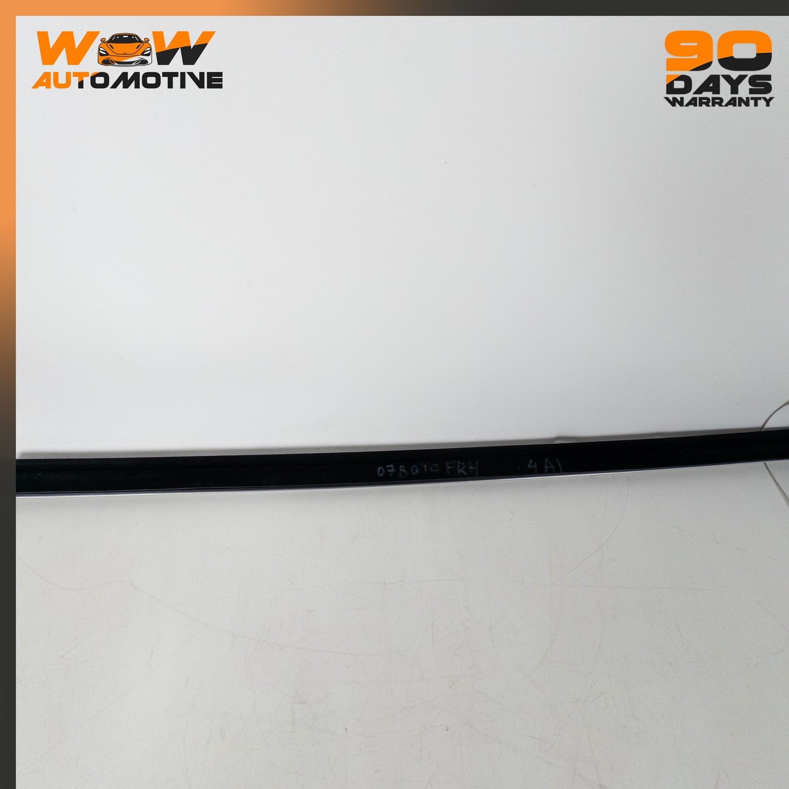 07-11 BENTLEY CONTINENTAL GTC FRONT RIGHT OUTSIDE WINDOW WEATHER SEAL MOLDING OE