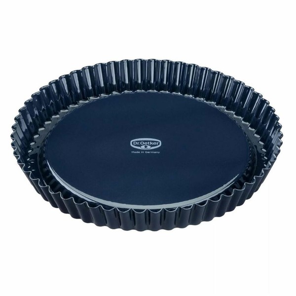 Dr. Oetker Obstkuchenform 28Cm Backliebe Emaille, Kuchenform Backform Kuchen-image