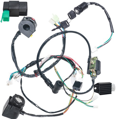 #ad Complete Wiring Harness w Light Wire For Lifan 50cc 110cc 125cc 140cc Dirt Bike $42.95