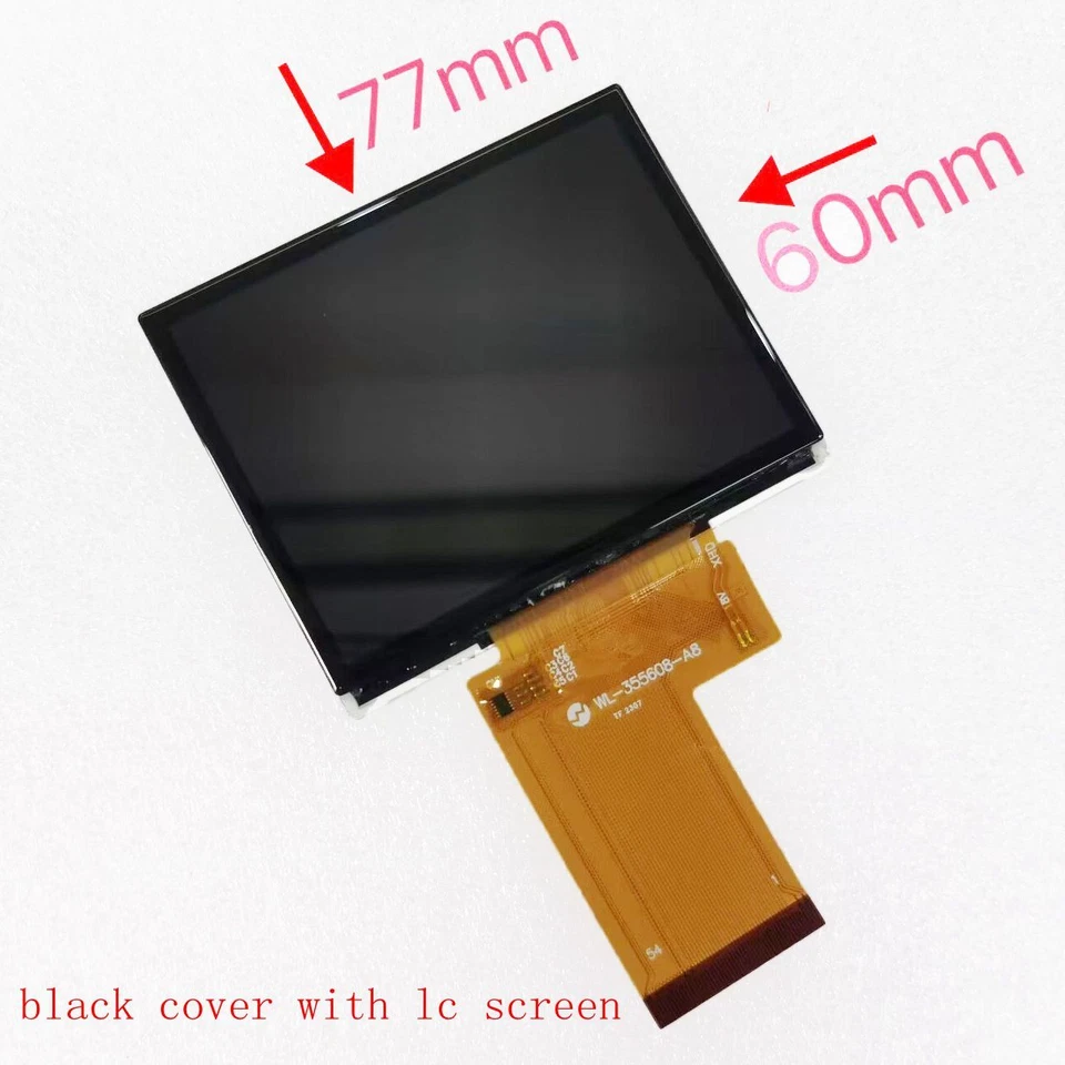 3.5Inch 54Pin For Anbernic RG35XX Plus IPS H LCD Screen Display with Glass Cover - Image 2 of 4