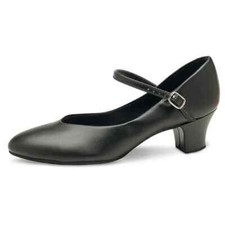 3319 Danshuz Character Tap Shoe BLK 