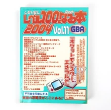 Book to reach level 100 Vol 11 2004 GBA Pokemon FF Cheat Book Japan Import