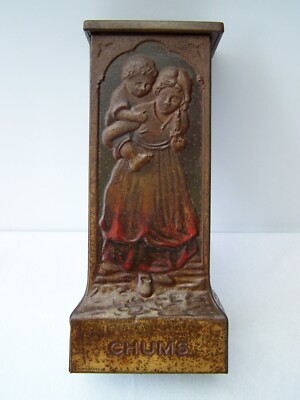 C.1905 ANTIKE WILLIAM CRAWFORD & SONS LTD KEKSDOSE ''CHUMS''