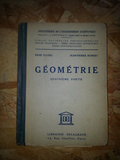 géométrie collèges modernes 4ème partie R.Cluzel & J.P.Robert Delagrave 1945