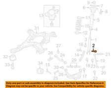 CHRYSLER OEM 11-23 Durango Suspension Components-Shock Mount Bolt 6509622AA