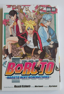2016 BORUTO VOL.1 FIRST EDITION RARE! COLLECTORS CHOICE!