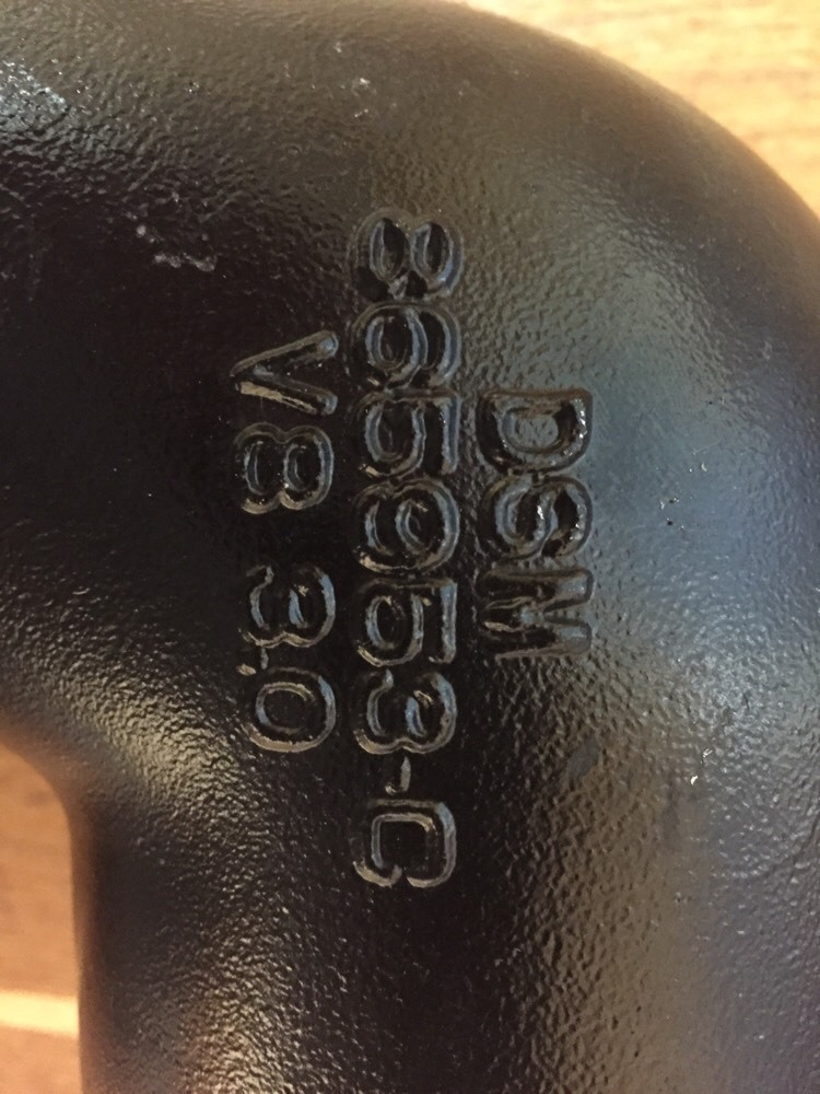 Mercruiser Exhaust Pipe Elbow 865953-C DSM Mercury / Quicksilver  