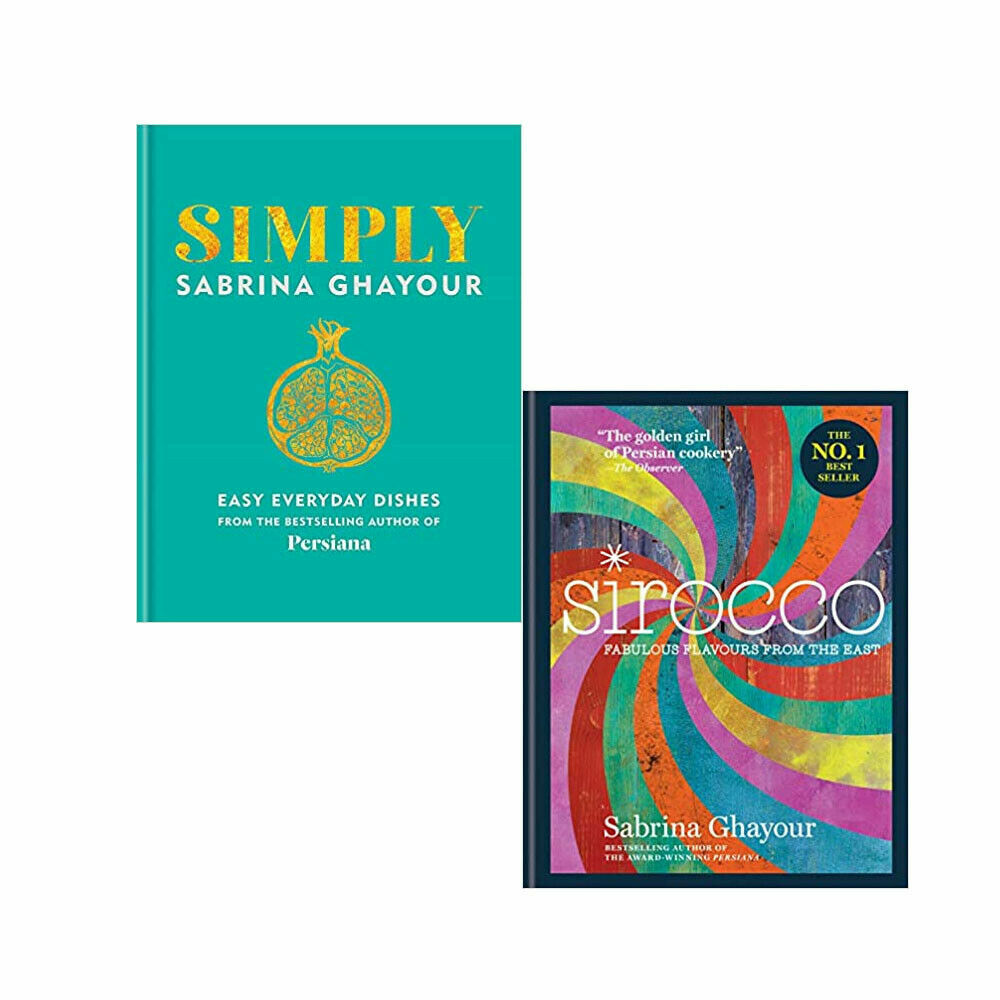 Sabrina Ghayour 2 Books Collection Set Simply,Sirocco Fabulous Flavours New