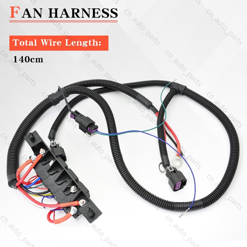 Retrofit Stand Alone Electric Fan Harness For Silverado Sierra Tahoe Yukon Chevy สำนักงานสิทธิ