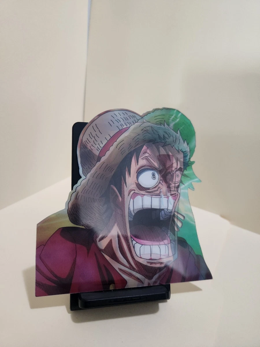 Luffy Zoro Sanji Motion Lenticular Sticker