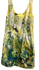 Nine West Women Dress Sleeveless Sunshine Floral Size 16 NEW