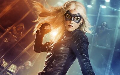 DC black canary green arrow comics cgi superhero red playmat gaming mat