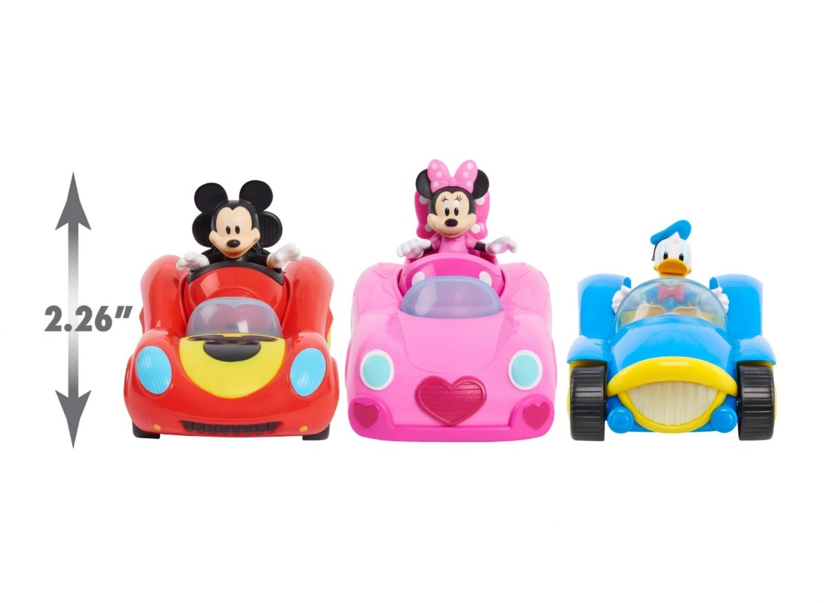 Disney - ディズニー　mickey vehicles collection ミニカー4個 Disney - ディズニー mickey vehicles collection ミニカー4個