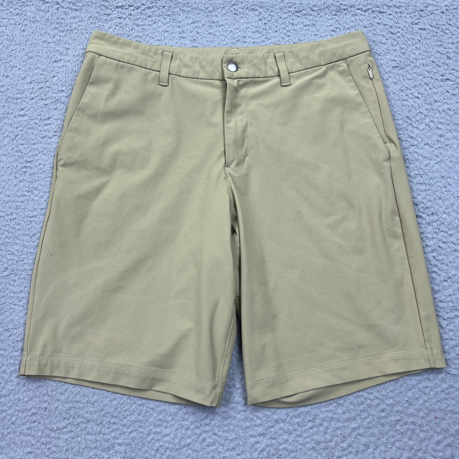 Lululemon Commission Relaxed Shorts Actual 34* Warpstreme 11” Tofino Sand Beige