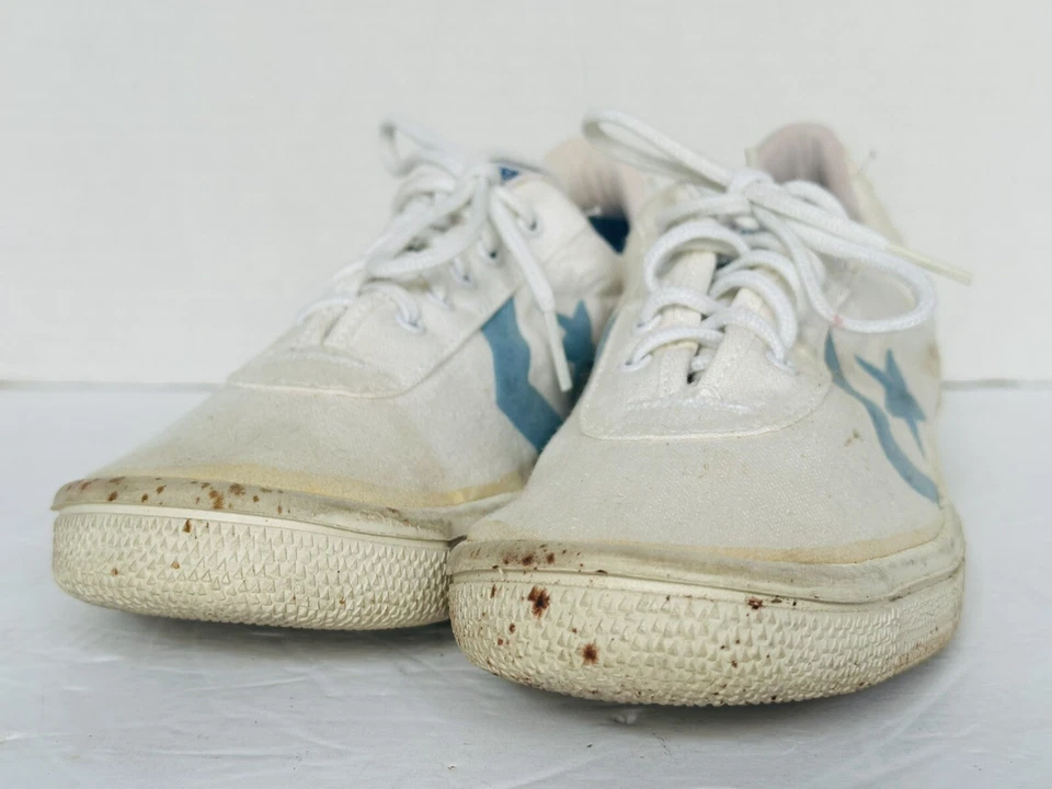 Винтажный женский теннис США Converse One Star «Chris Evert» размер 7 белый 1970-е - Изображение 3 из 4