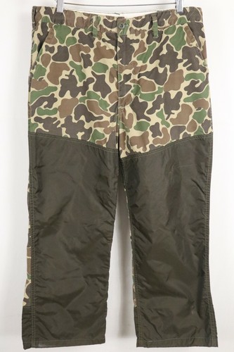 VTG SafTbak Mens Sz 36x28 Camouflage 