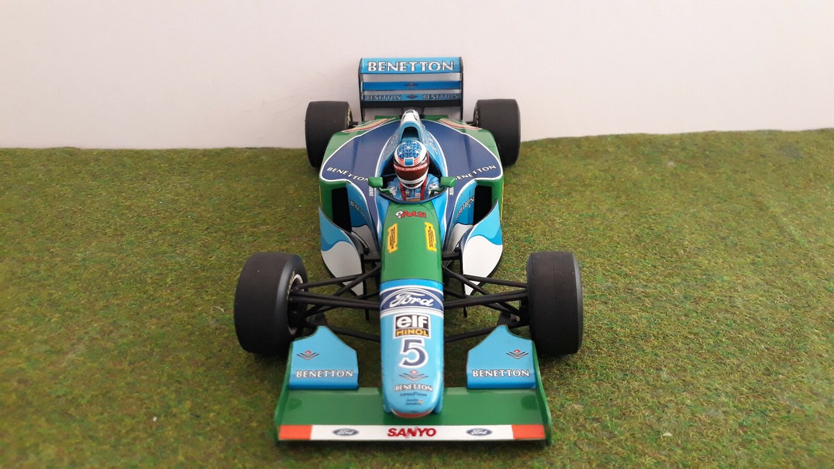 F1 Benetton Ford B194 N°5 Michael Schumacher 1994 – Minichamps 1/18 – état Excellent, Sans Boîte
