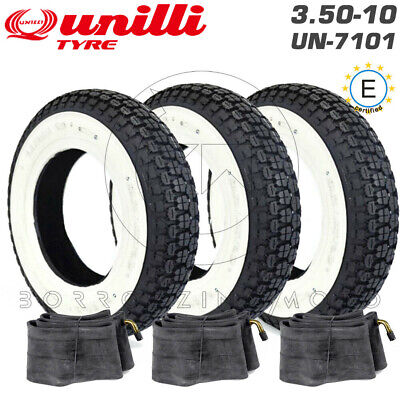 Tyres White Wall Tube VESPA P 125 X PX UK