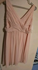 David's Bridal Dress Light Pink Petal Size 16 NWT
