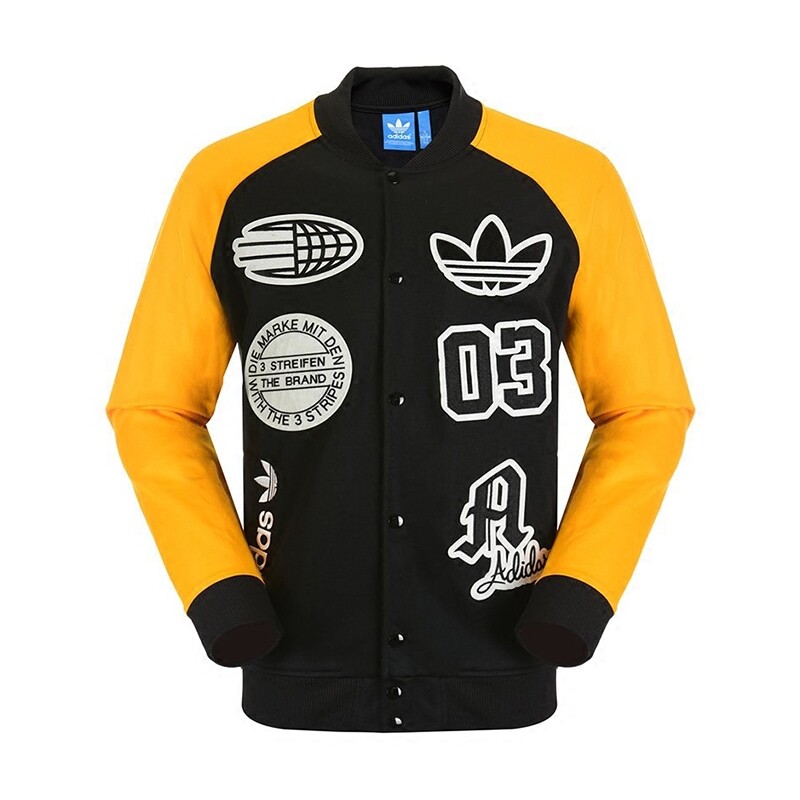 adidas originals badge varsity jacket