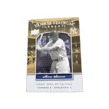 2008 Upper Deck Yankee Stadium Legacy # 3020 Moose Skowron Card