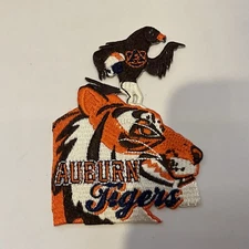 Auburn Vintage Embroidered Iron On Patch  3.5” X 3”