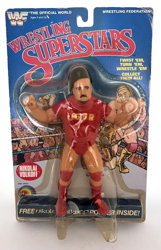WWF LJN Wrestling Superstars NIKOLAI VOLKOFF Vinta...